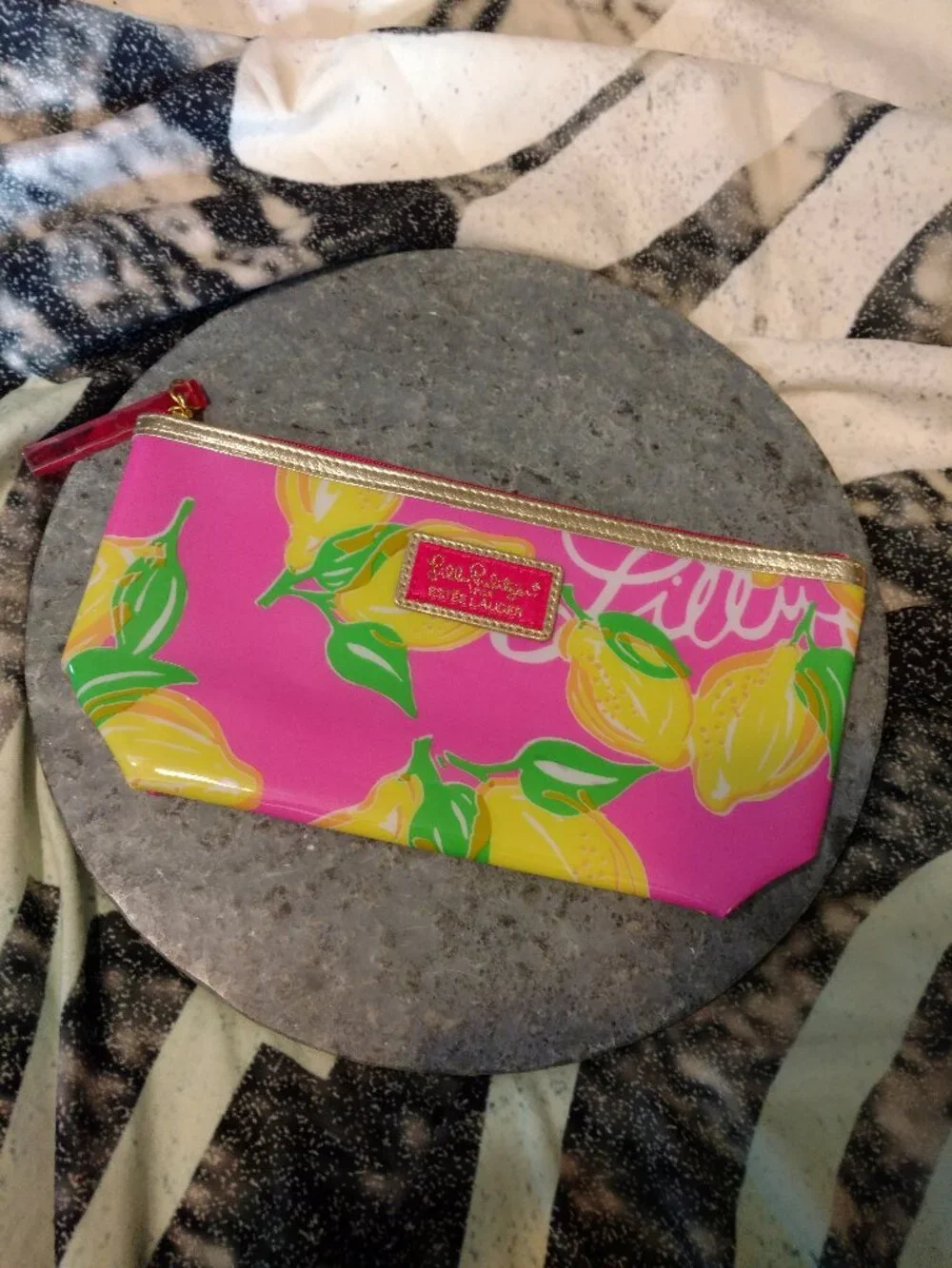 Lilly Pulitzer for Estee Lauder Cosmetic Pouch NWOT